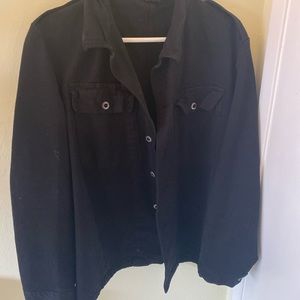 Black utility jacket
